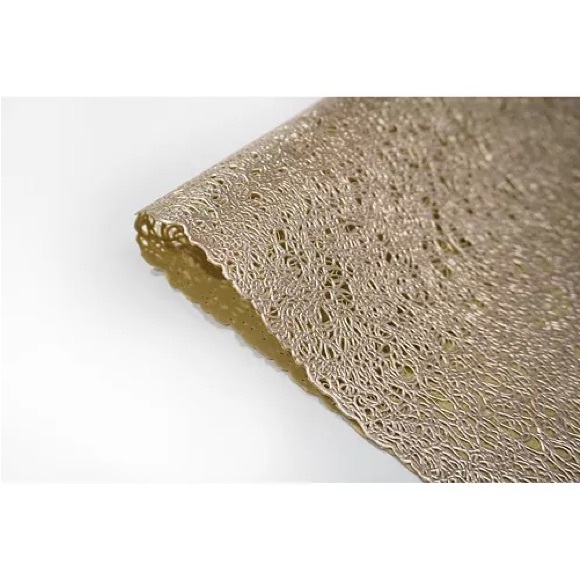 DAINTY HOME
Reversible Metallic Lacey Place Mats Slip Resistant Set of 4 - Picture 4 of 5